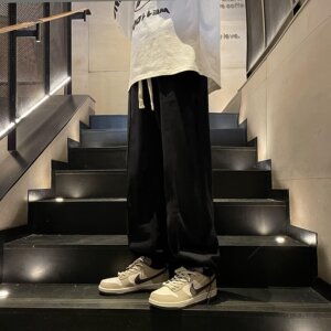 工装裤直筒潮流青春流行潮长裤宽松型春季休闲裤XZ04B-K618P40图片