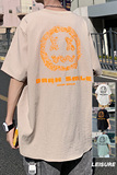 夏季新款冰丝短袖T恤男士休闲宽松短袖男个性T恤XZ304B-T3103P32，男装T恤，星座302B-1