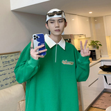 新款POLO衫翻领卫衣休闲套头上衣潮XZ304B-W3317P39，男装T恤，星座302B-1