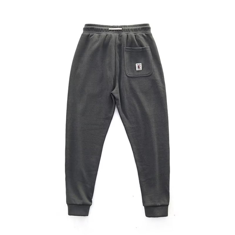 重磅休闲裤男日系复古做旧坠感抽绳春季运动裤XZ304B-K918P45,男装休闲裤,星座302B-1