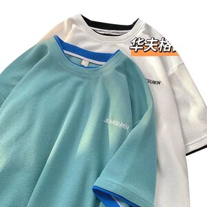 潮短袖t恤潮牌宽松潮流ins半袖夏天休闲T恤XZ304B-T1097P28图片