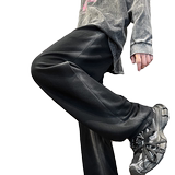 冬季男士加厚潮流宽松水洗卫裤运动休闲裤XZ302B-1-K23312P55，男装休闲裤，星座302B-1