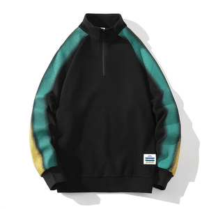 新款POLO衫华夫格白底平铺卫衣休闲套头上衣XZ304B-W3318P40图片