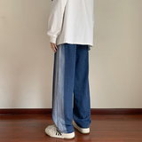 男士宽松直筒潮牌潮流休闲牛仔裤xz302B-1-K2329P555，男装牛仔裤，星座302B-1