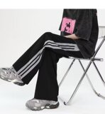 美式复古裤子直筒宽松薄款速干冰丝男裤休闲裤XZ302B-1-K15P38，男装休闲裤，星座302B-1