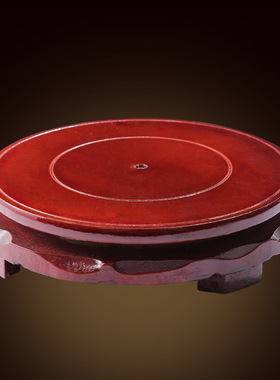 木质古典高端可旋转木质装饰摆件