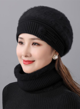 老太太无帽檐帽子老人洋气