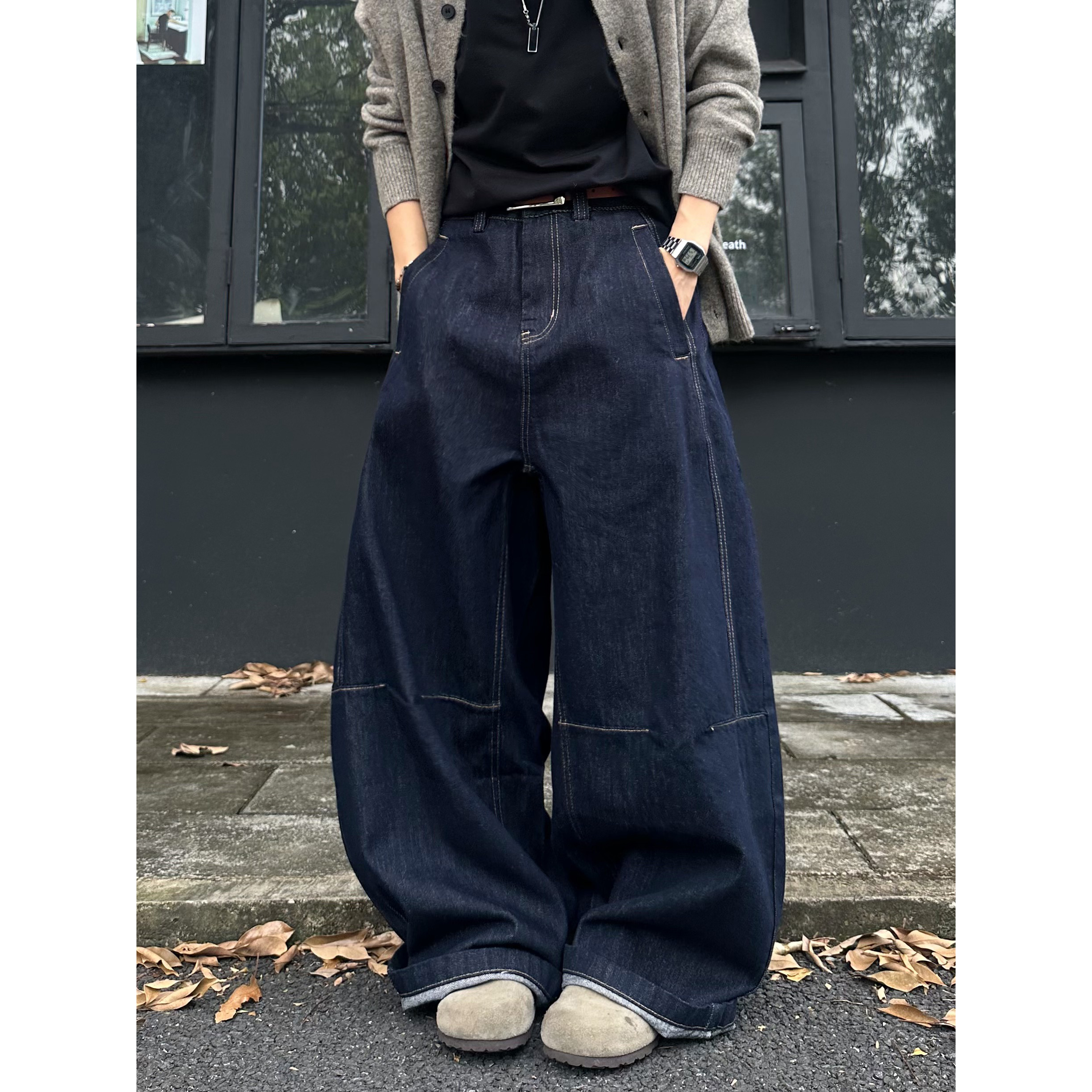 这条牛仔裤也太显瘦了吧