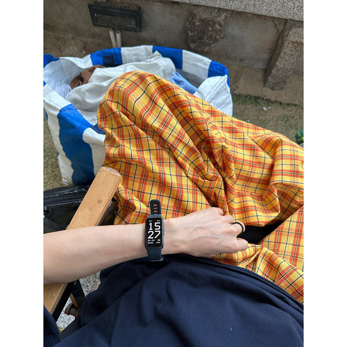 街舞阔腿格子裤休闲裤