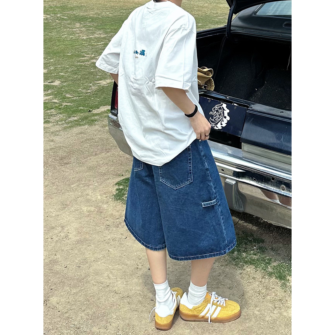 OUTSTRIPS日系复古七分裤
