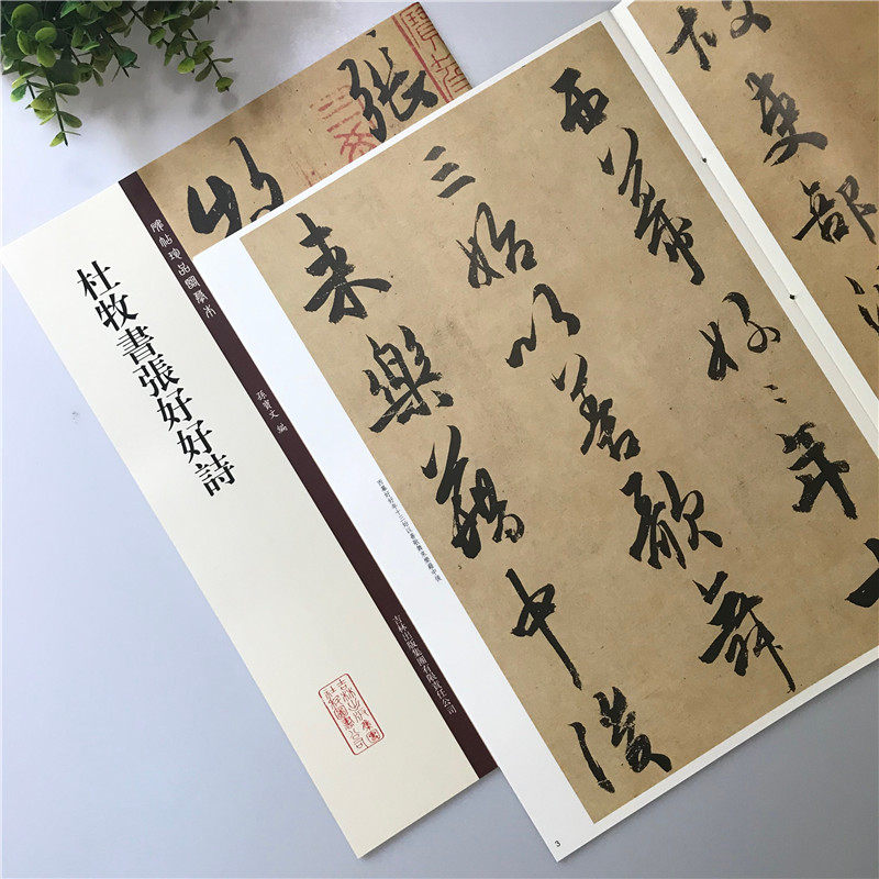 正版包邮 杜牧书张好好诗 碑帖珍品临摹本第二集 行书毛笔字帖 彩色放大本 繁体释文 孙宝文 吉林出版集团 唐代行书