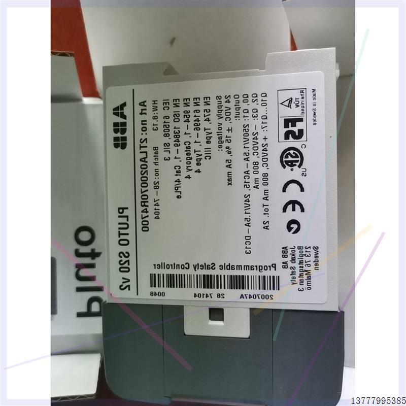 议价正品全新ABB安全pLc pLuT0  s20 v2  2T