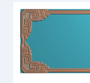 边框精雕图 古建外墙堵石边框灰度图 壁墙框 花鸟边框图古建边框1