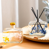 永生花无火挥发香薰精油藤条客厅摆件室内卧室厕所除臭去异味香氛