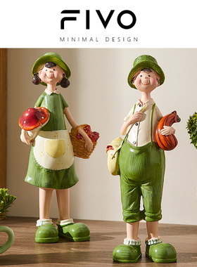 FIVO树脂祝福田园桌面