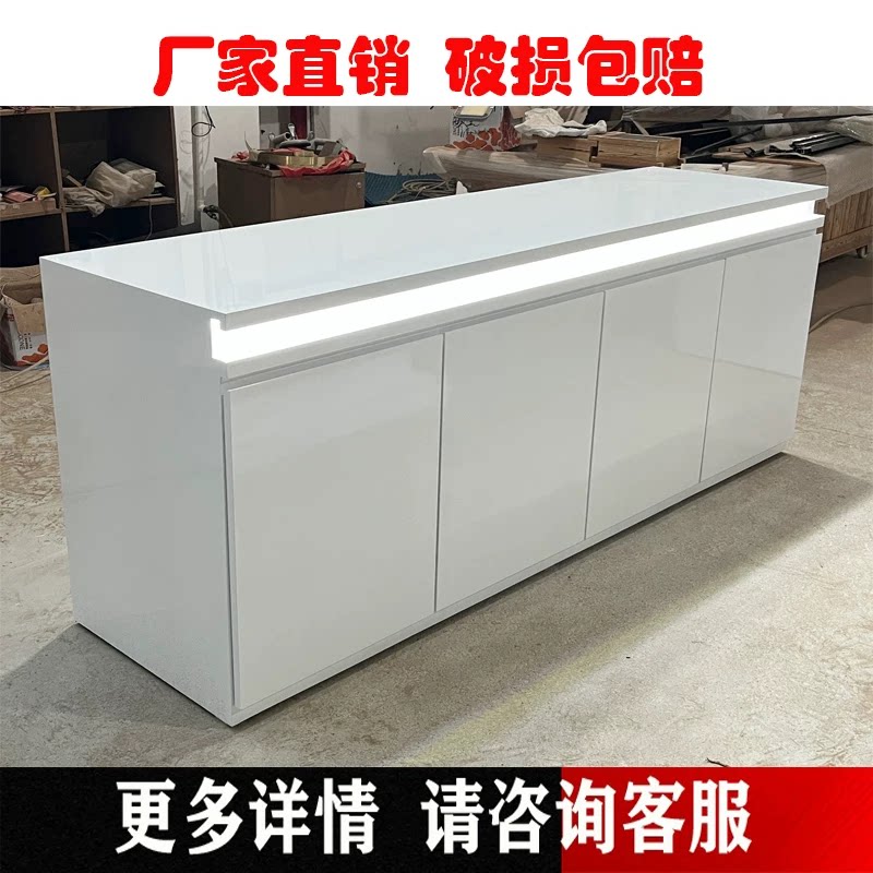 新款烤漆陈列柜展示柜电脑体验架中岛智能科技手机数码体验柜边柜