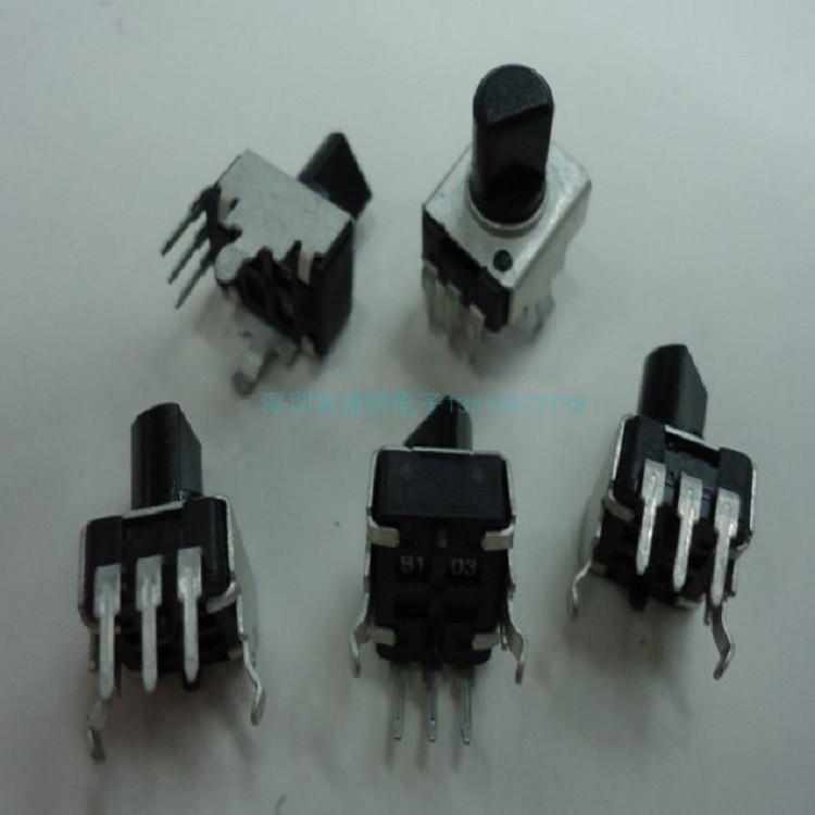 优质 现货 R0931型9MM单联B10K B50K 可调电位器3脚柄长7mm半边轴