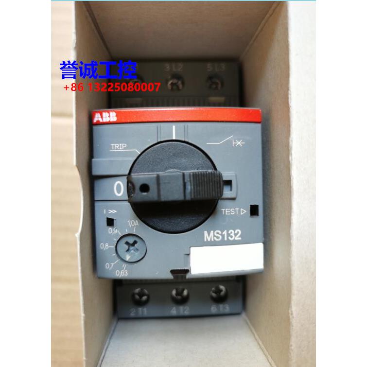 原装ABB电动机起动器 MS132-1.0 (0.63-1.0A)议价$