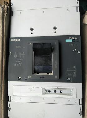西门子塑壳段路器，3VL1250N R1250A ETU20 F/3P议价$