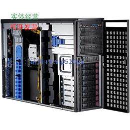 现货供应超微SYS-7049GP-TRT，3647塔式4gpu运算服务器准系统 3年