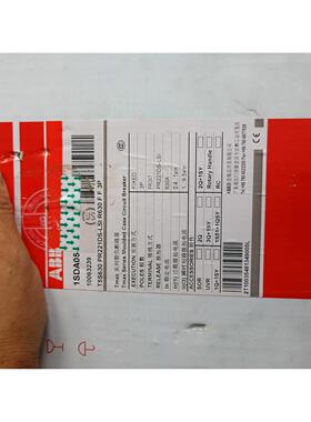 ABB塑壳断路器T5S630 PR221DS-LSI R630 F F 3P议价$