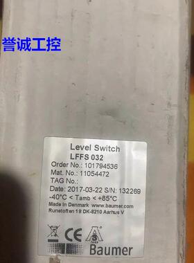 原装Baumer 堡盟 LFFS 032 11054472 101794536 液位开关议价$
