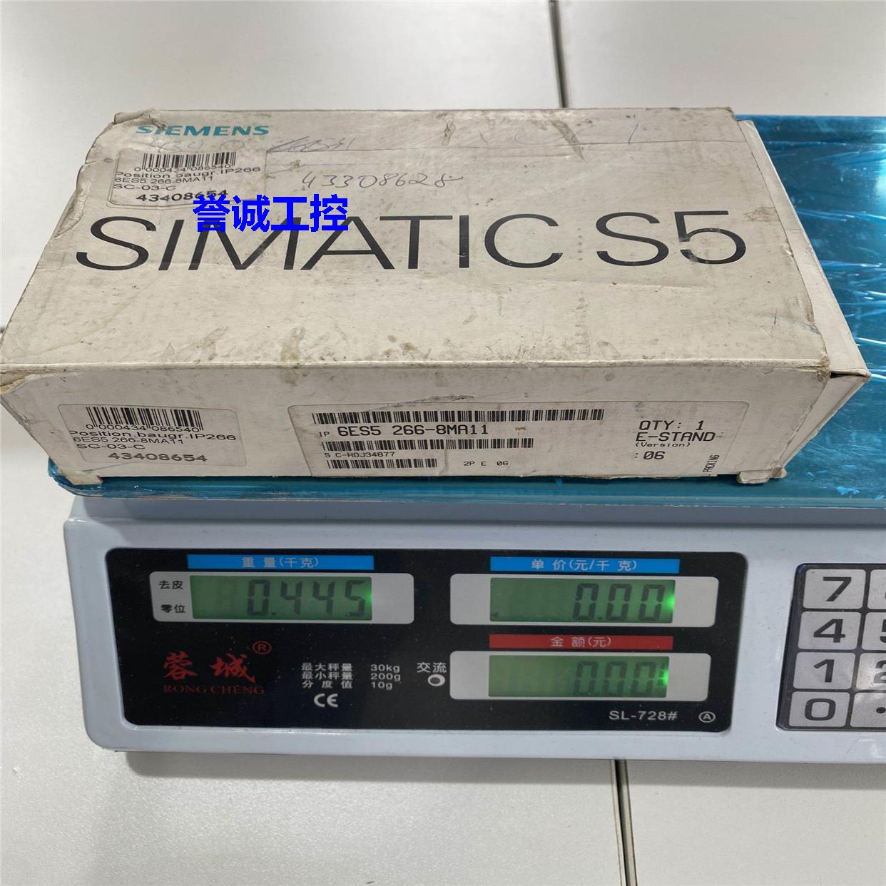 西门子S5系列PLC模块6ES5266-8MA11定位模块可编程控制器议价$