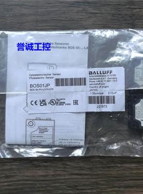 全新原装 巴鲁夫 BOS01JP 传感器 BOS 5K-PU-LX10-S75 现货议价*