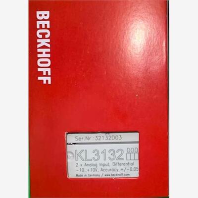 倍福模块KL3132全新未拆封，现货！议价$