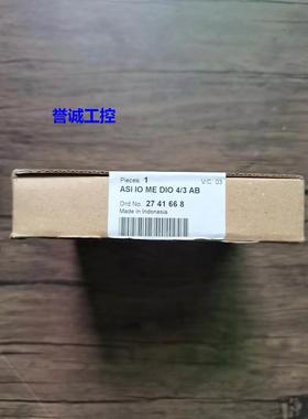 全新原装未拆封 菲尼克斯 2741668 ASI IO ME DIO 4/3 AB 现货议