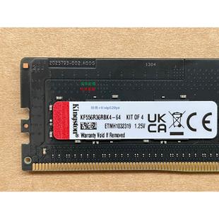 现货供应金士顿 DDR5 6000 64G(16G*4) /128G(16G*8) 高频内存条