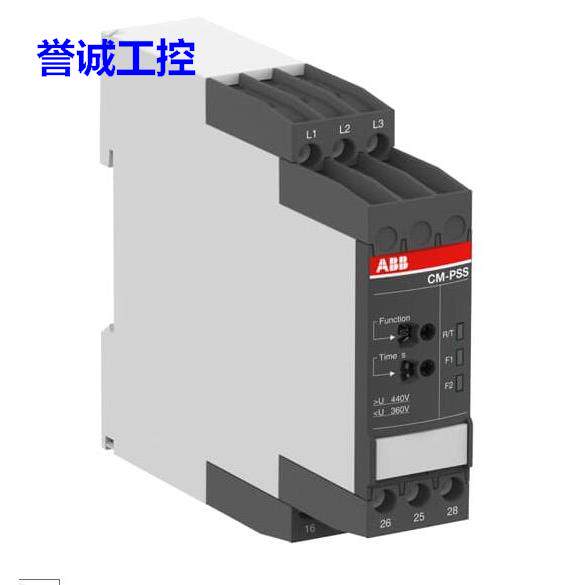 原装ABB 三相监视器 CM-PSS.31S ,1X2c/o, 3X380V AC,50/60Hz议价