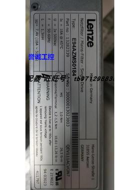 Lenze E94AZMS0184 伦茨伺服驱动用滤波模块 13282338议价$