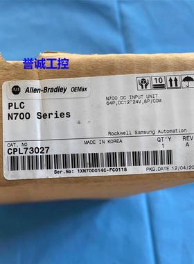 AB三星可编程控制器CPL73027模块PLC控制模块数字模块输入模议价$