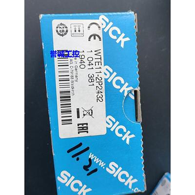 德国SICK传感器WTE11-2P2432 1041381全新议价议价$