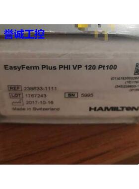 EASYFERM PLUS PHI VP 120 PT100 Hamilton哈美顿238633-1111议价
