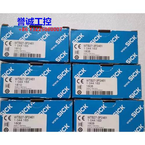西克传感器 WL12L-2B530 订货号1018252 附件齐全 全新原装议价$
