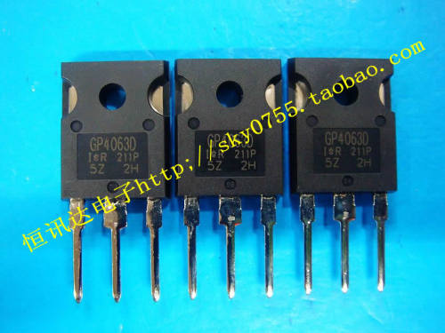 MOS场效应管 GP4063D IR TO-247 现货库存▲品质保证