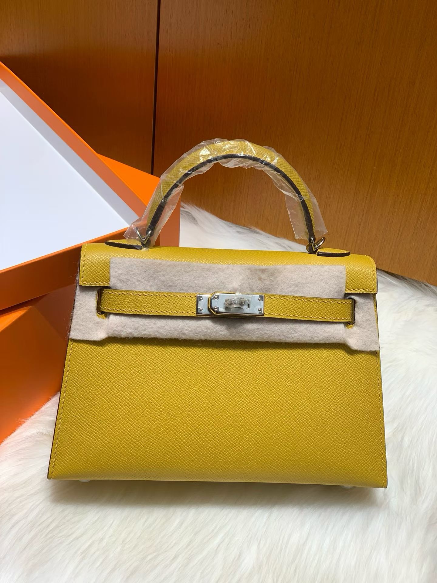 高端定制半手工凯莉包二代头层牛皮女包真皮手提斜挎包女里外全皮