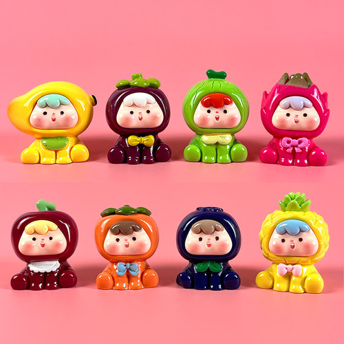 四代水果崽崽多妹盲袋摆件