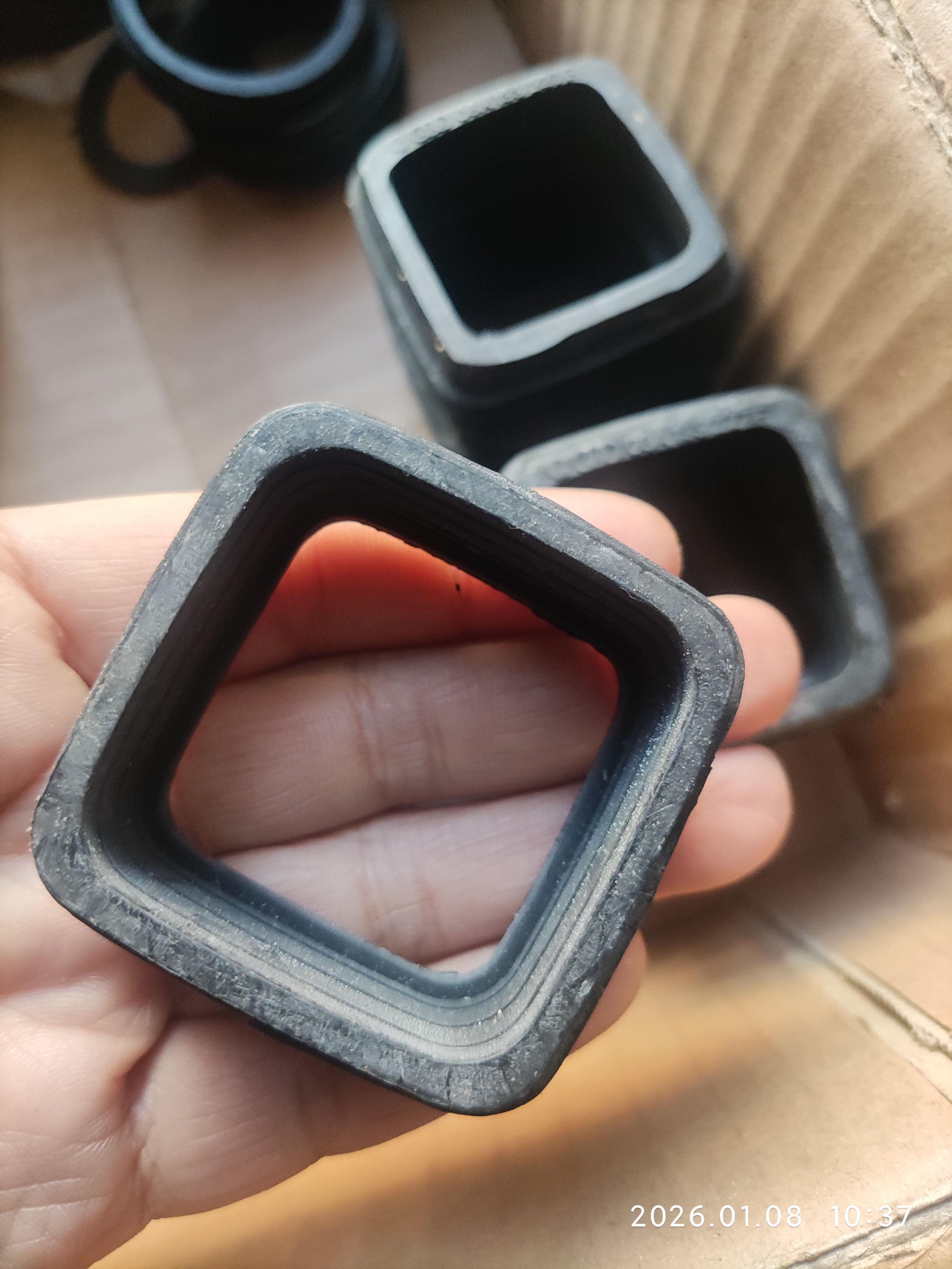 大众波罗宝来速腾高尔夫开迪进气支管密封圈进气歧管密封圈胶垫套