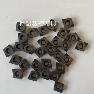 二手进口超硬碳化硼刀片CCGW060204CBN内孔镗孔氮化硼旧数控刀片
