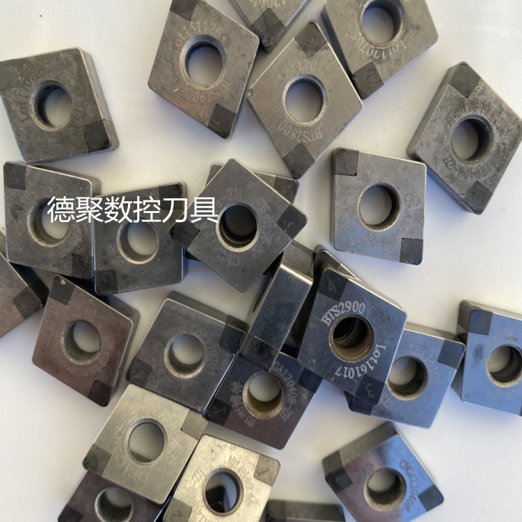 二手数控车刀片超硬氮化硼CBN刀粒郑州博特富耐克陶瓷CNGA120408