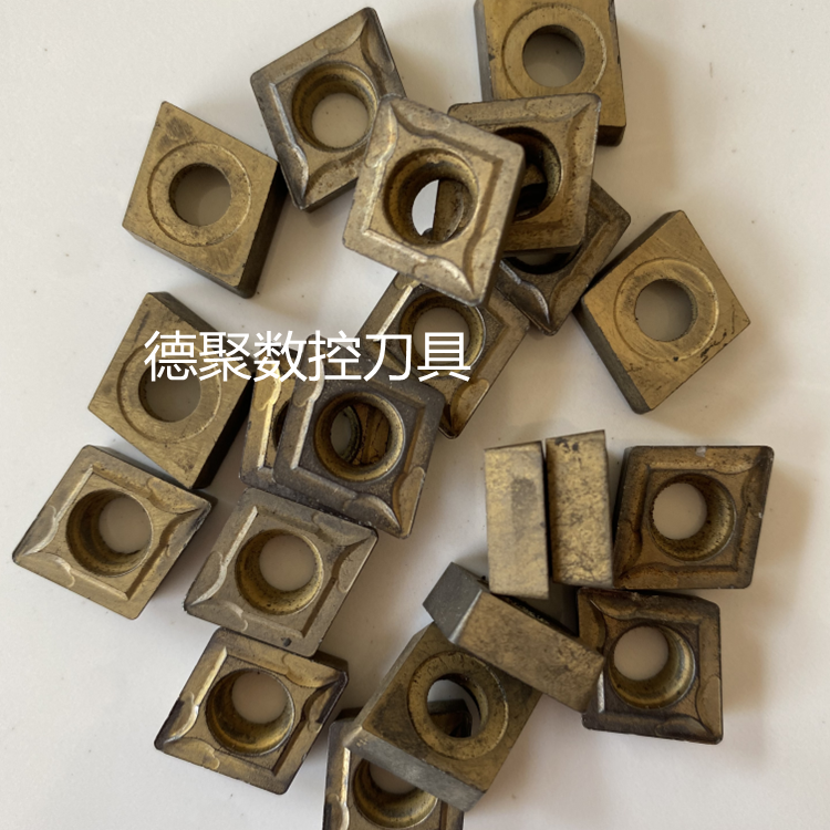 二手进口三菱数控旧刀片单面大内孔镗刀菱形CCMT120408UE6020钢件