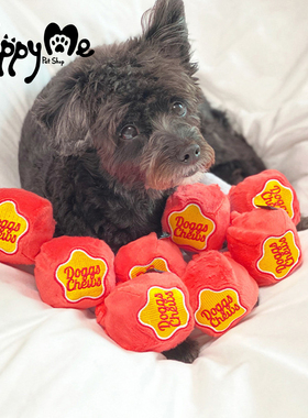 新款宠物可爱糖果嗅问藏食玩具小型犬萌趣创意绳结磨牙洁齿小狗