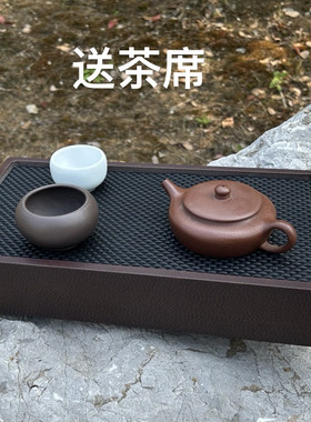 电木茶盘家用小型沥水盘办公室储水茶盘简约轻便电木储水式干泡台