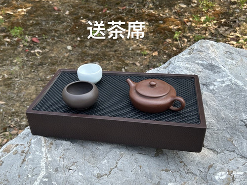 电木茶盘家用小型沥水盘办公室储水茶盘简约轻便电木储水式干泡台