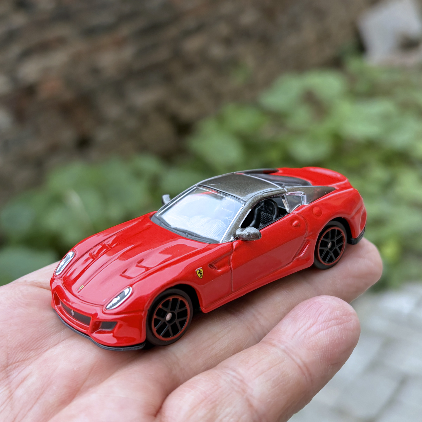 正版比美高1/64法拉利458敞篷车模仿真合金小跑车男孩礼物玩具车