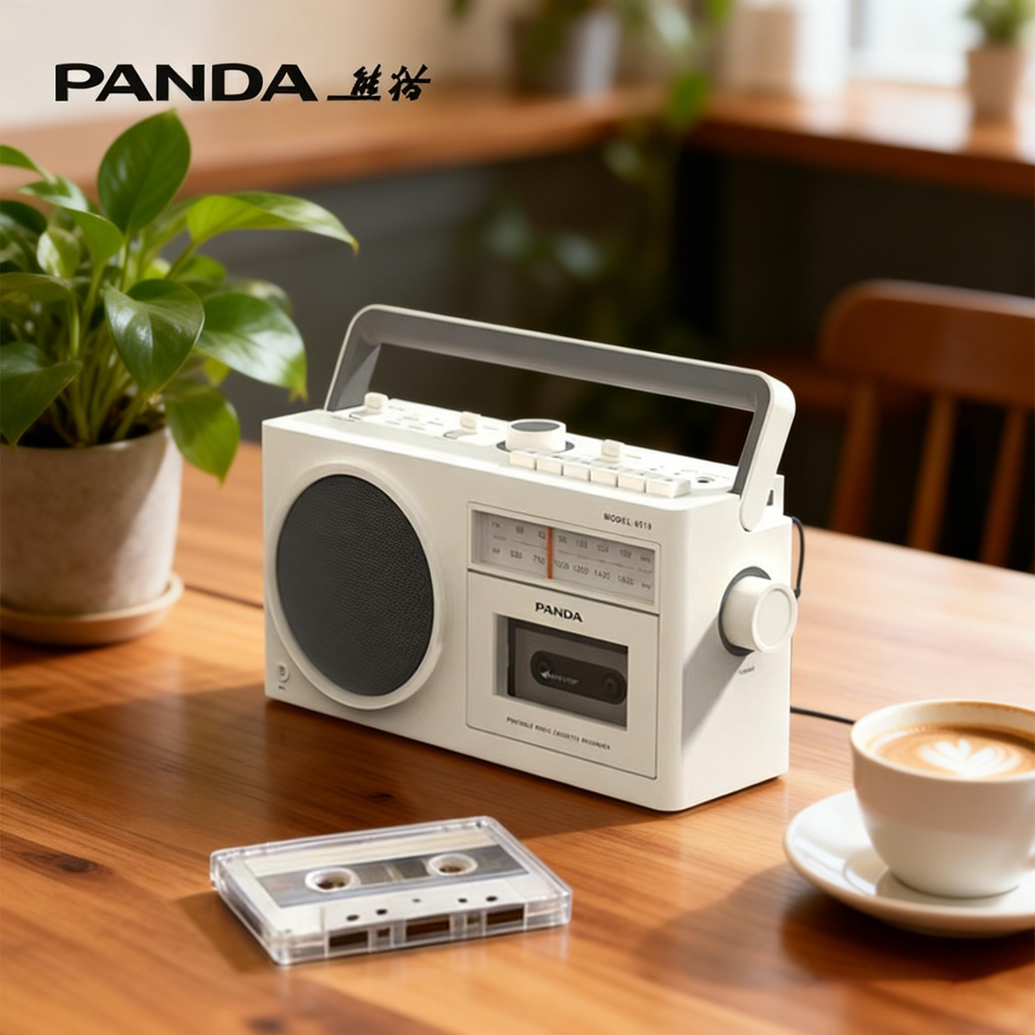 熊猫6519新品复古蓝牙音响音箱磁带录音机收音机音响一体老式怀旧