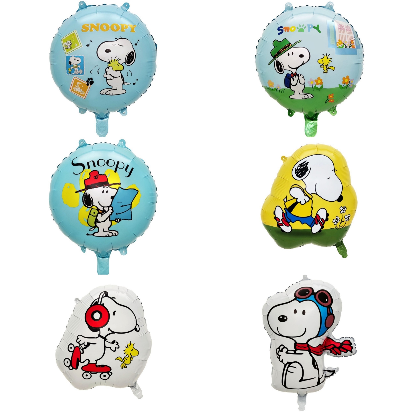 卡通史努比铝膜气球生日派对气球